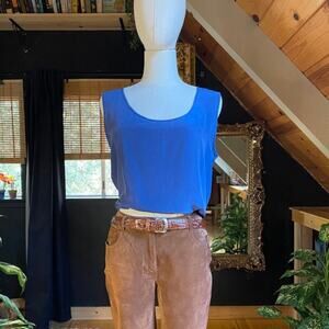 Vintage Silk Tank Top